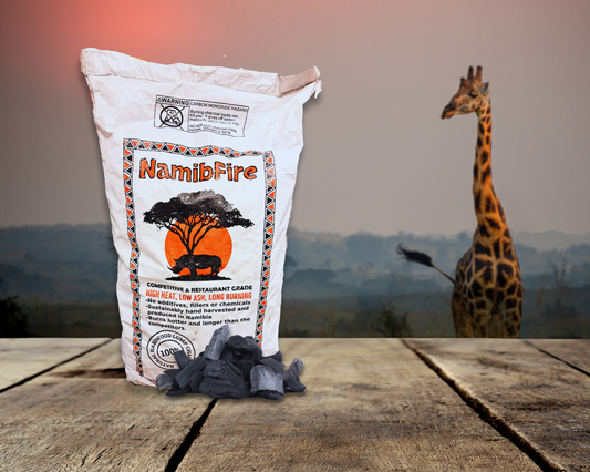NamibFire Competitive 100% Namibian Lump Charcoal